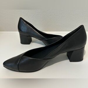 Paul Green Rendi Black Block Heel Pumps
